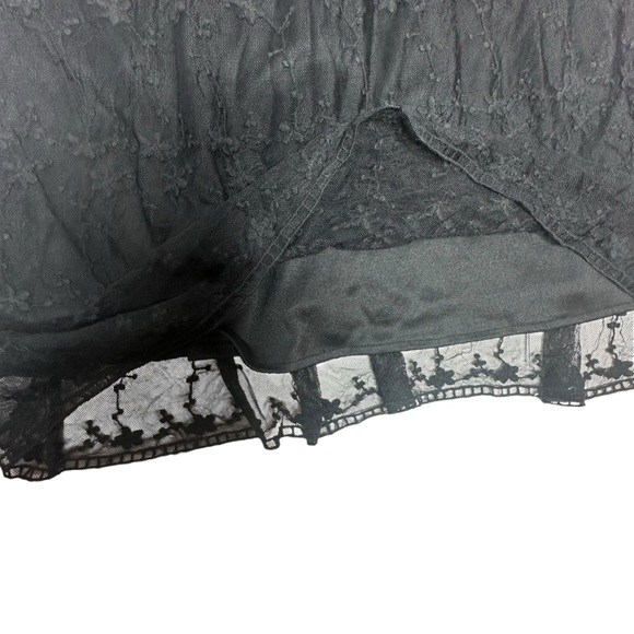 NWT Roolee Naomi Black Lace Floral Embroidered Dress xxs - Picture 14 of 16